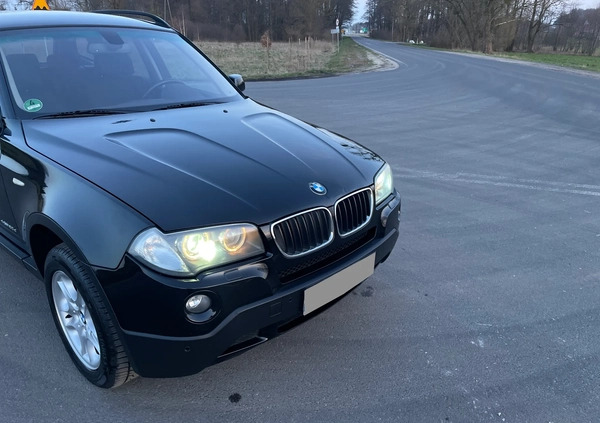 BMW X3 cena 34900 przebieg: 231000, rok produkcji 2008 z Nidzica małe 436